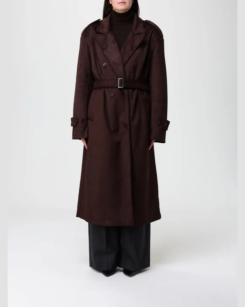 FRANKIE Shop Mantel damen Braun