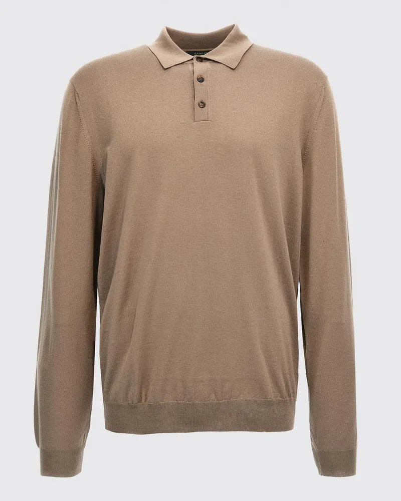 Zanone Polo herren Beige