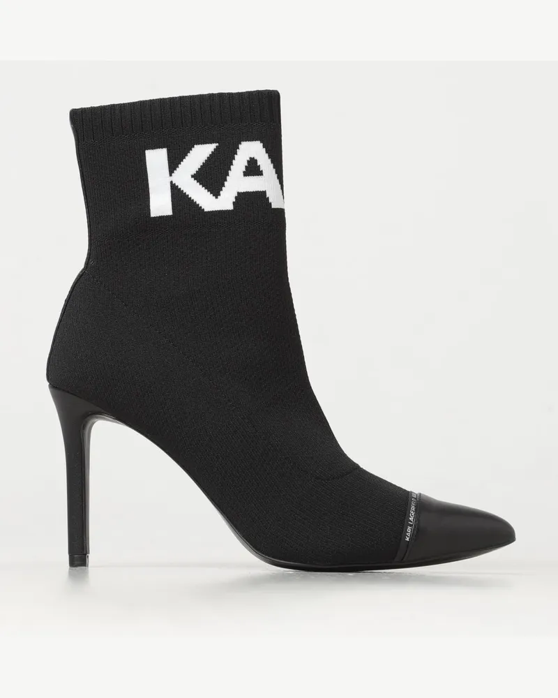 Karl Lagerfeld Flache stiefeletten damen Schwarz