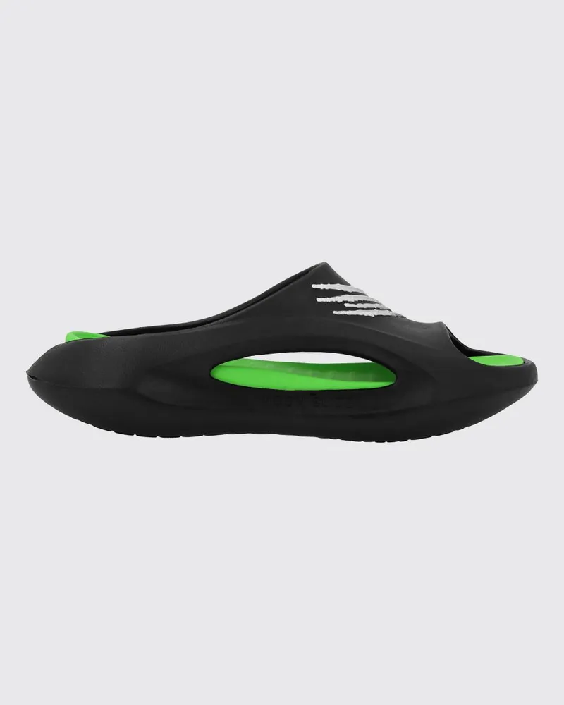 Philipp Plein Sliders aus Gummi Schwarz