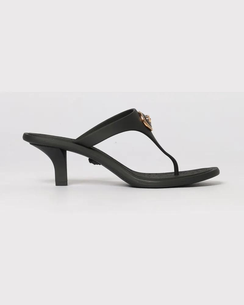 Versace Flache sandalen damen Schwarz