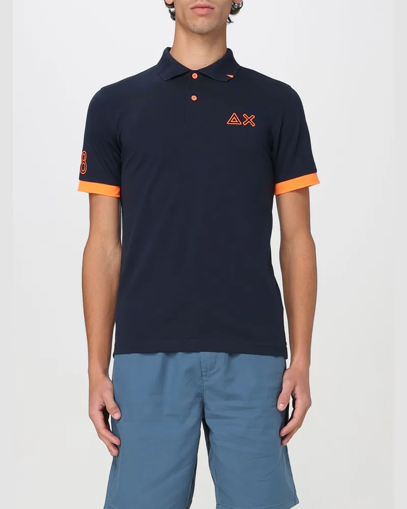 Sun68 Polo herren Navy