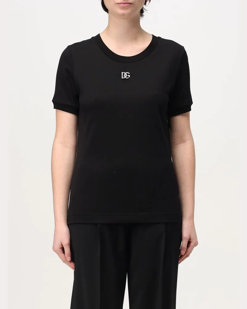 Dolce & Gabbana T-shirt damen Dolce & Gabbana Schwarz