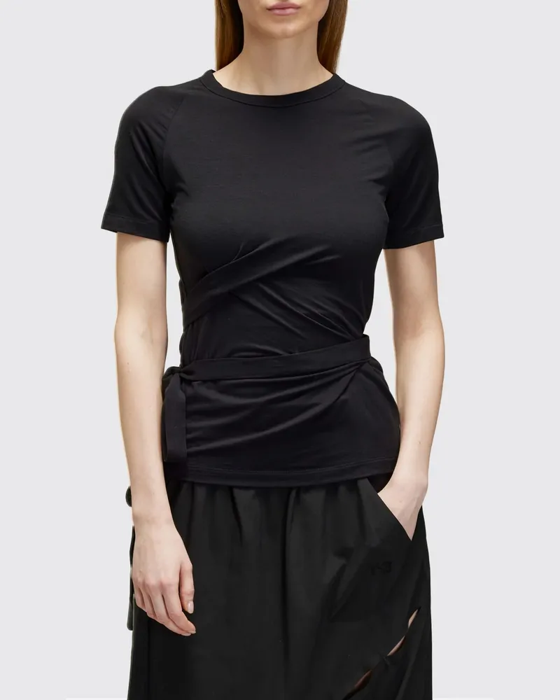 Y-3 T-shirt damen Schwarz