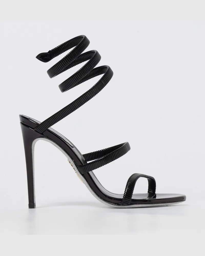 René Caovilla Sandalen mit absatz damen Schwarz