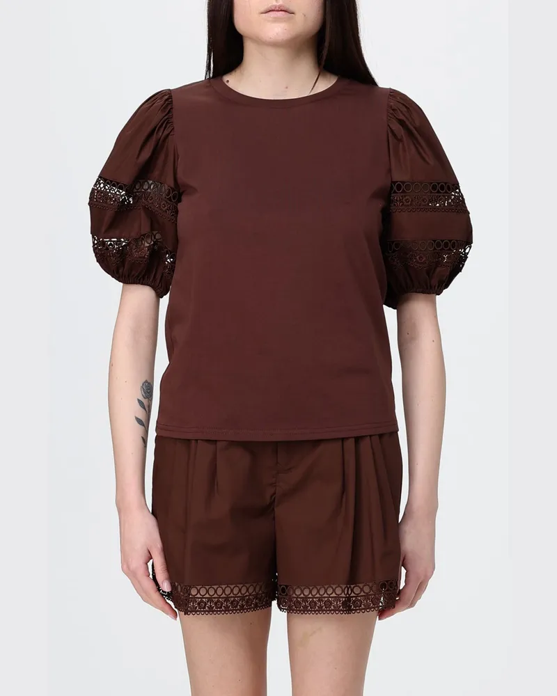 Twin-Set T-shirt damen Kaffee