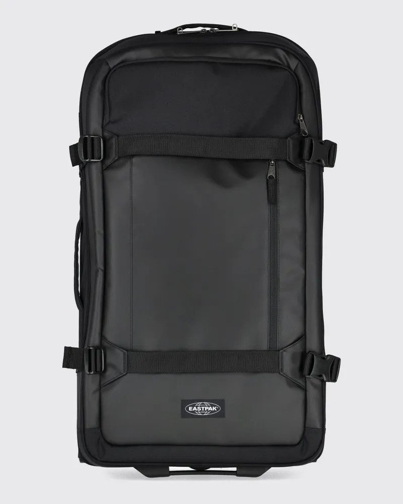Eastpak Großer Transit'r Pro Trolley von aus wasserabweisendem Funktionsgewebe mit TSA-Schloss Schwarz