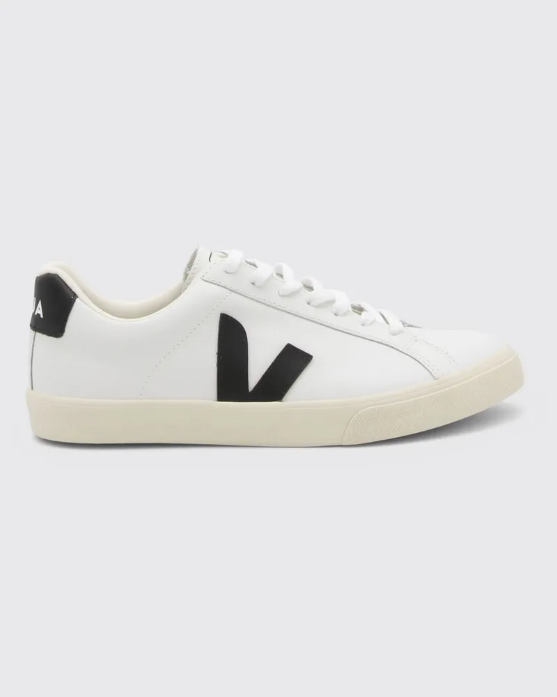 VEJA Esplar O.T. Ledersneakers Weiß