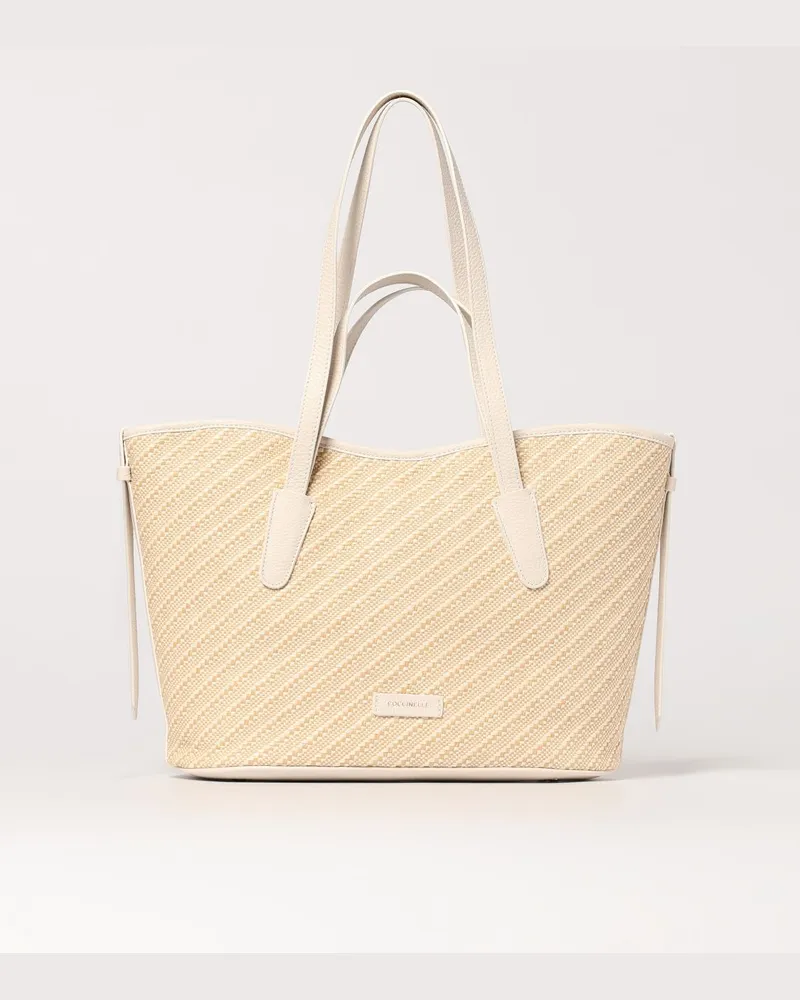 Coccinelle Schultertasche damen Weiß
