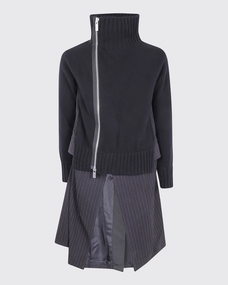 Sacai Mantel herren Schwarz