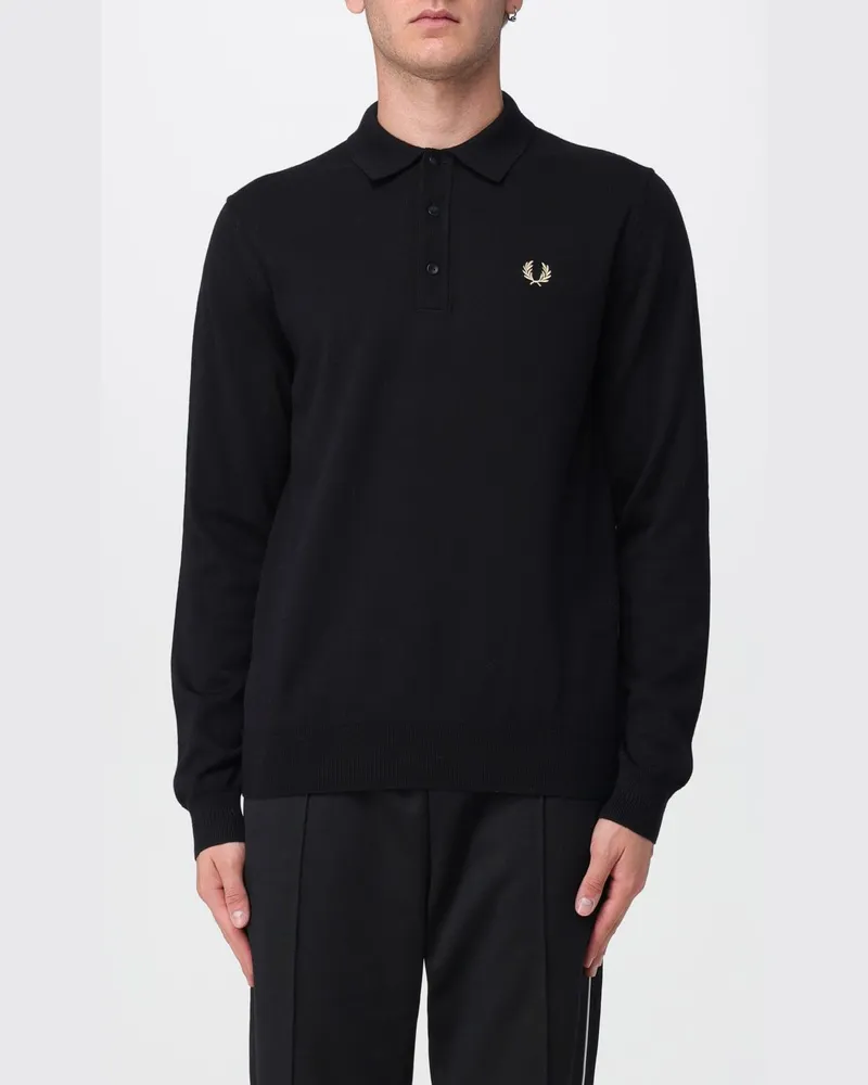 Fred Perry T-shirt herren Schwarz