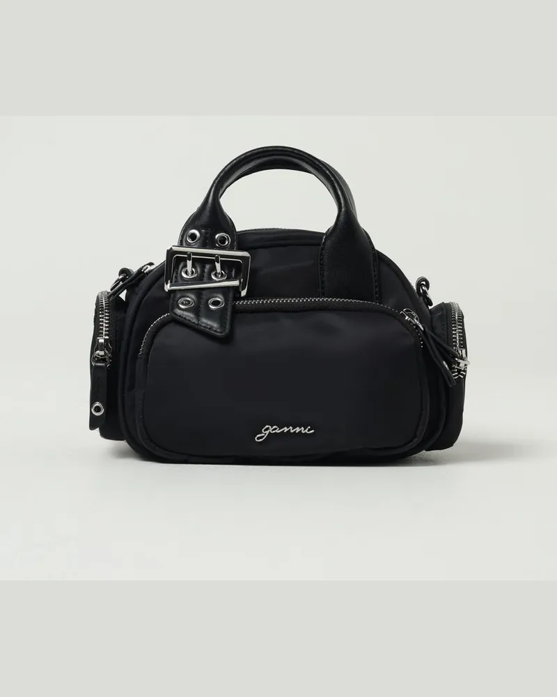Ganni Handtasche damen Schwarz