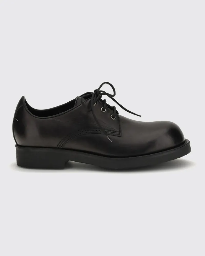 Maison Margiela Derby Schuhe aus Leder Schwarz