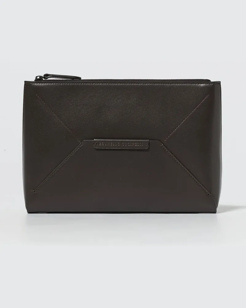 Brunello Cucinelli Schultertasche damen Dark