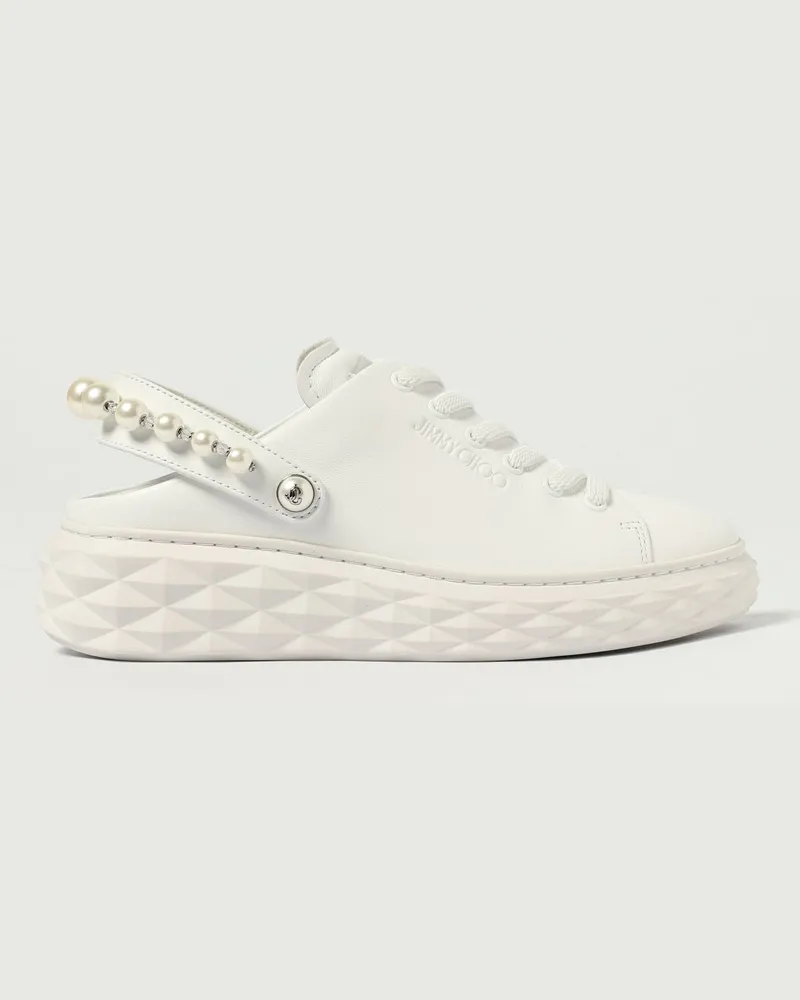 Jimmy Choo Flache sandalen damen Weiß