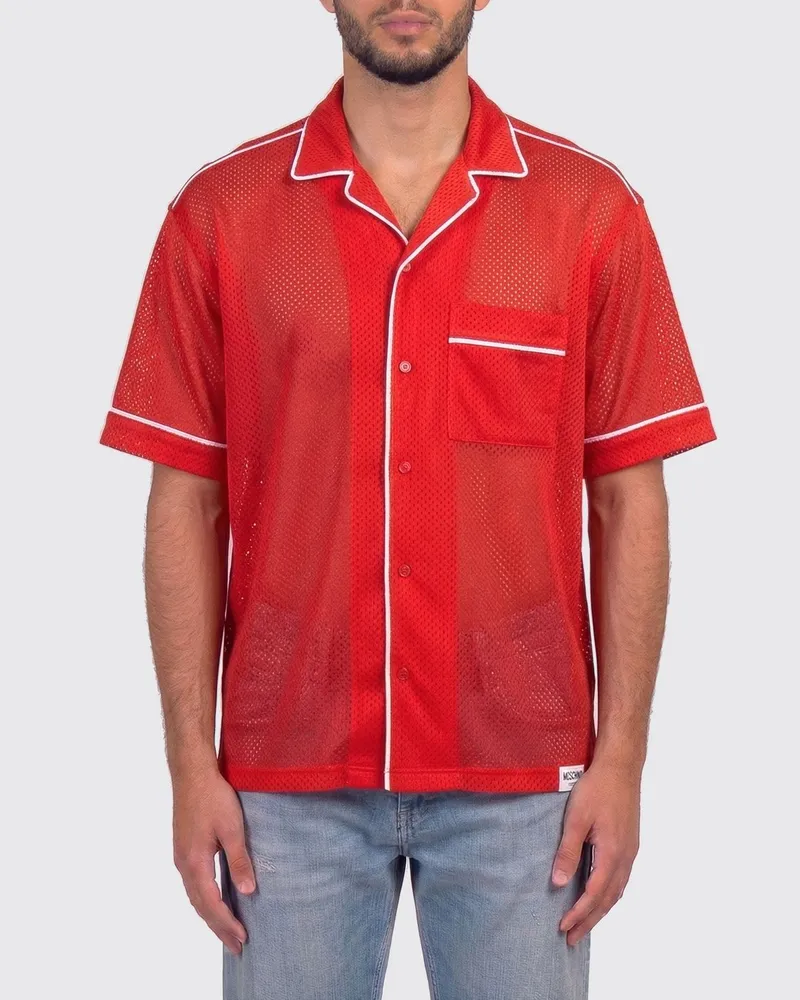 Moschino Hemd herren Rot