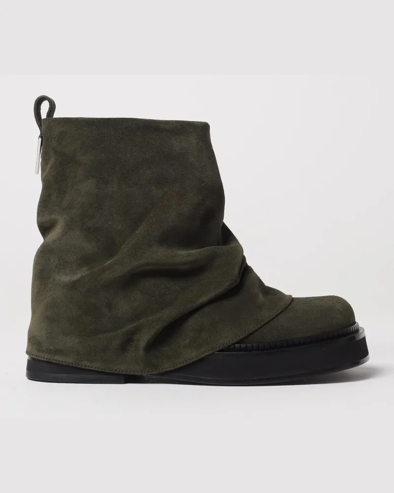 ATTICO Flache stiefeletten damen Grün