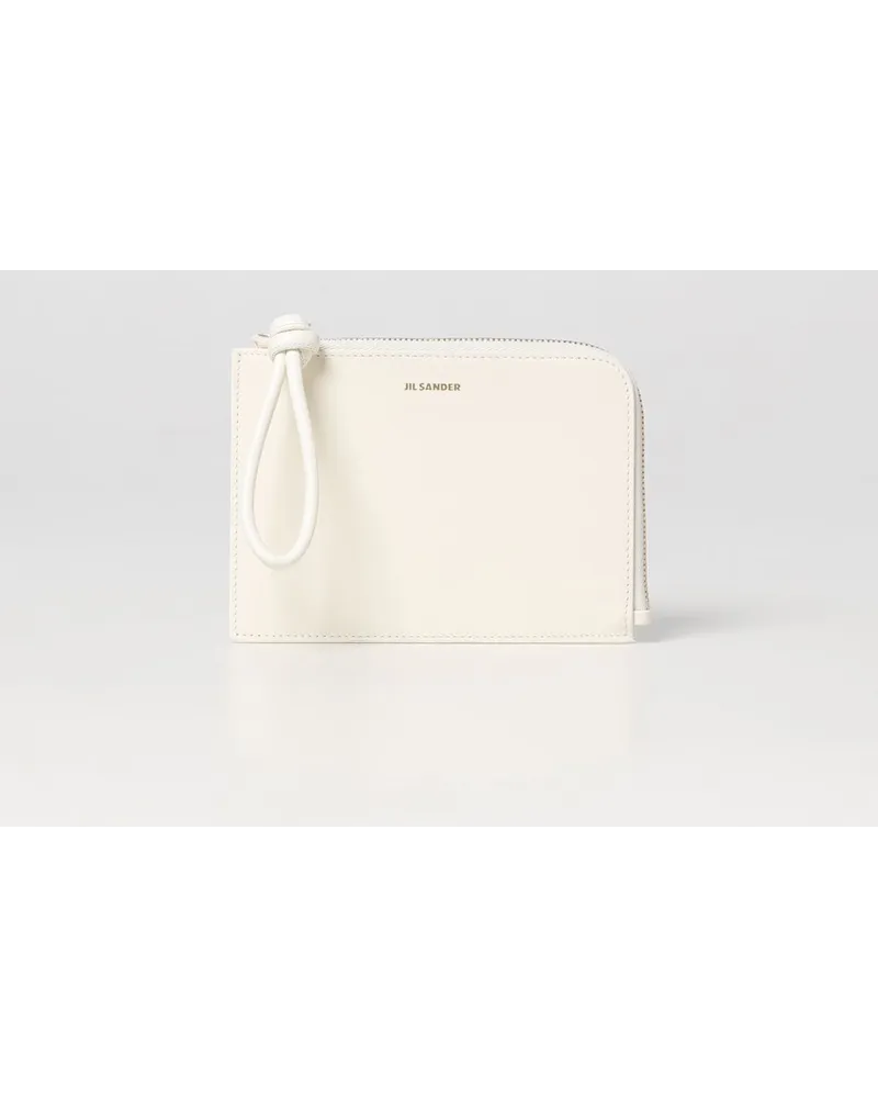 Jil Sander Geldbeutel damen Weiß
