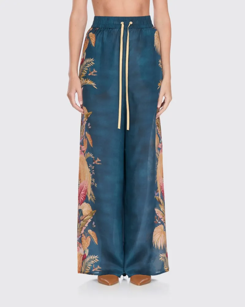 Zimmermann Hose damen Blau