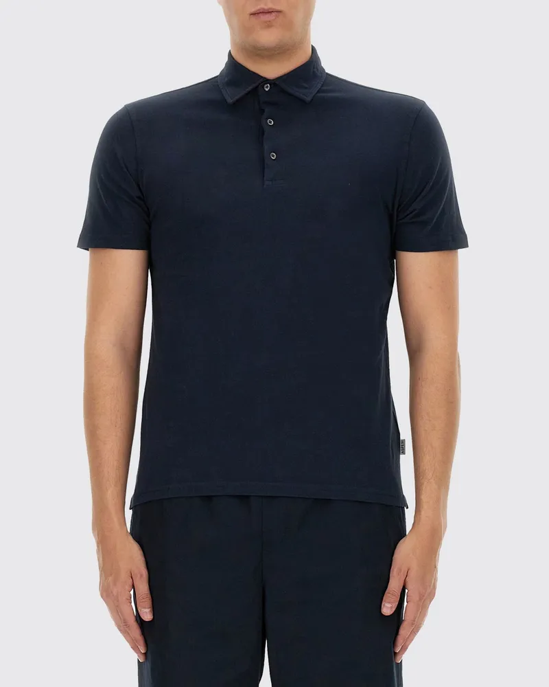 ASPESI Polo herren Blau