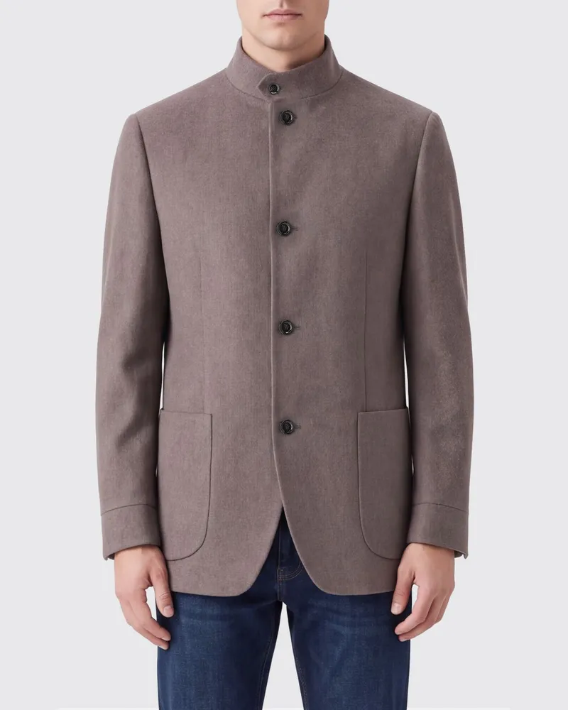 LARDINI Mantel herren Braun