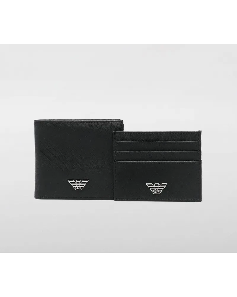 Emporio Armani Portmonnaie Schwarz