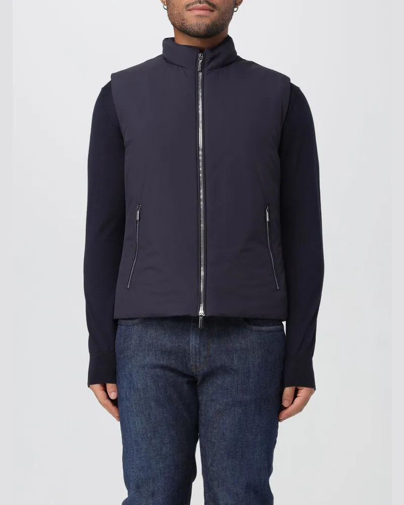 MOORER Mantel herren Blau