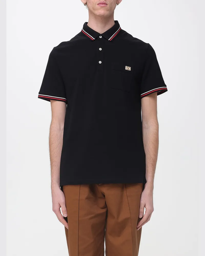 Valentino Garavani Polo herren Schwarz