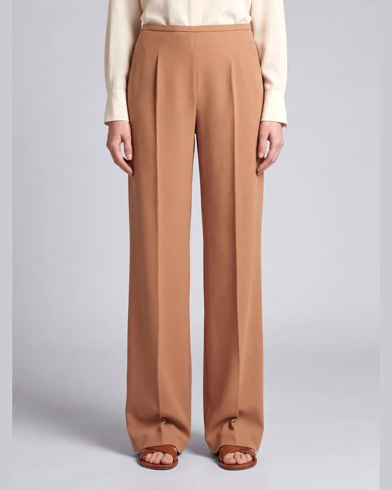 forte_forte Hose damen Braun