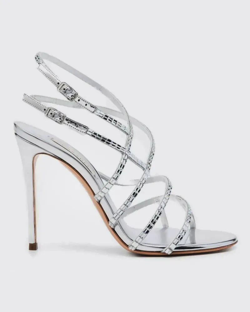 Casadei Schuhe damen Silber