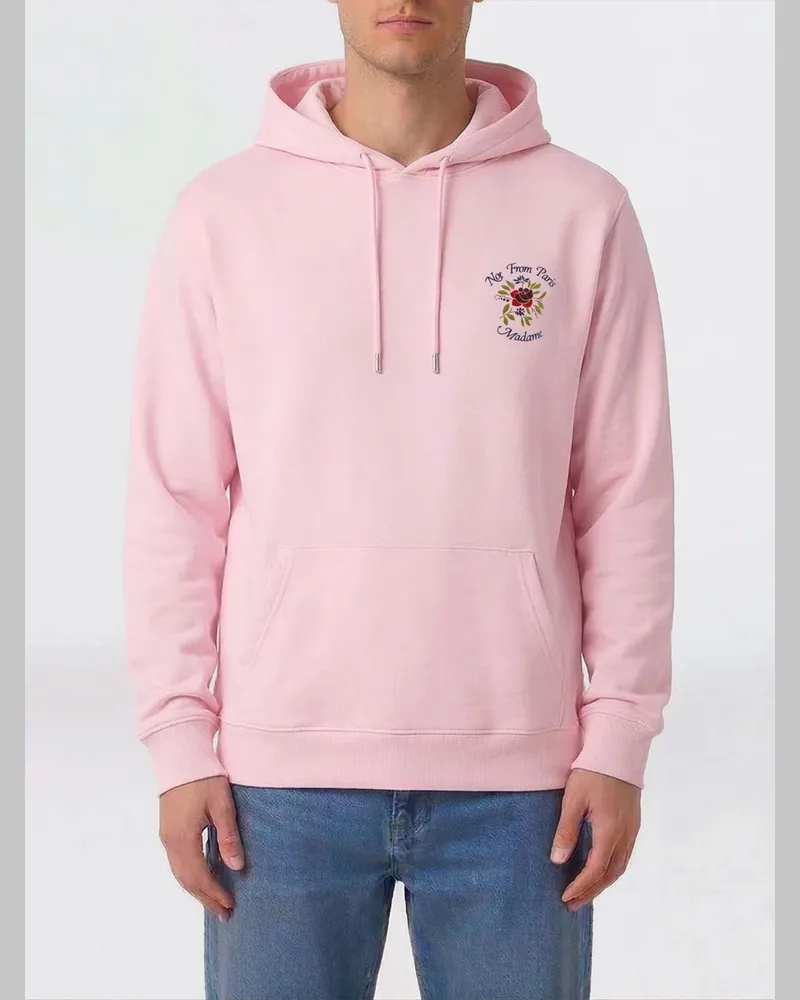 Drôle de Monsieur Sweatshirt herren Pink