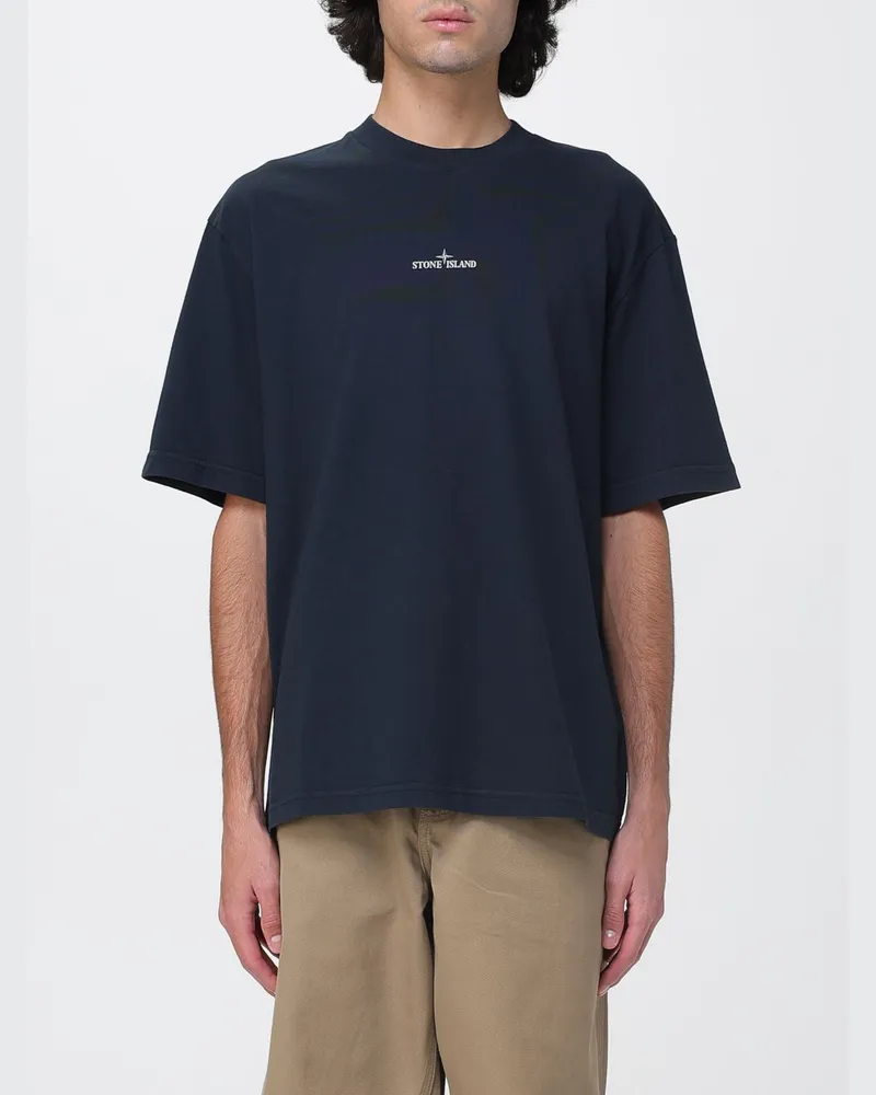 Stone Island Polo herren Blau