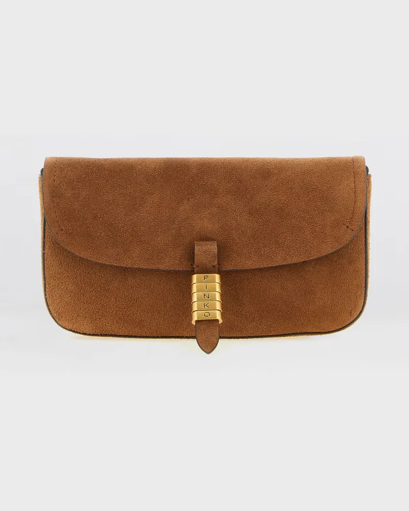 Pinko Schultertasche damen Beige