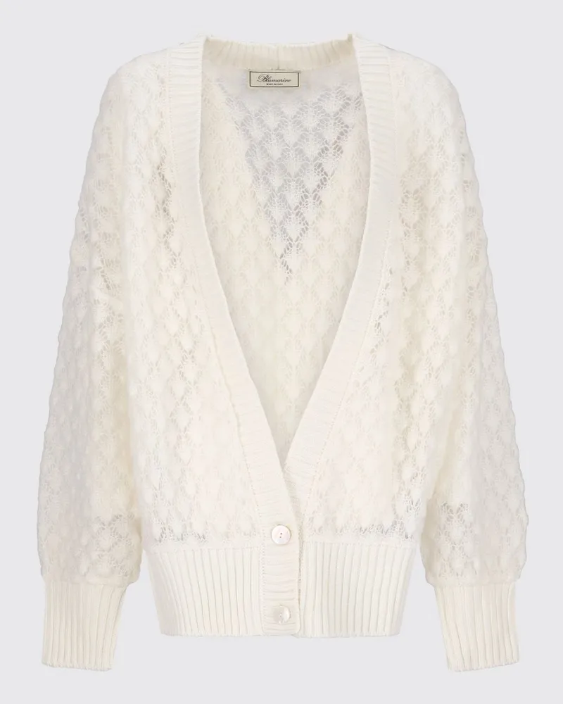 Blumarine Strickjacke damen Weiß