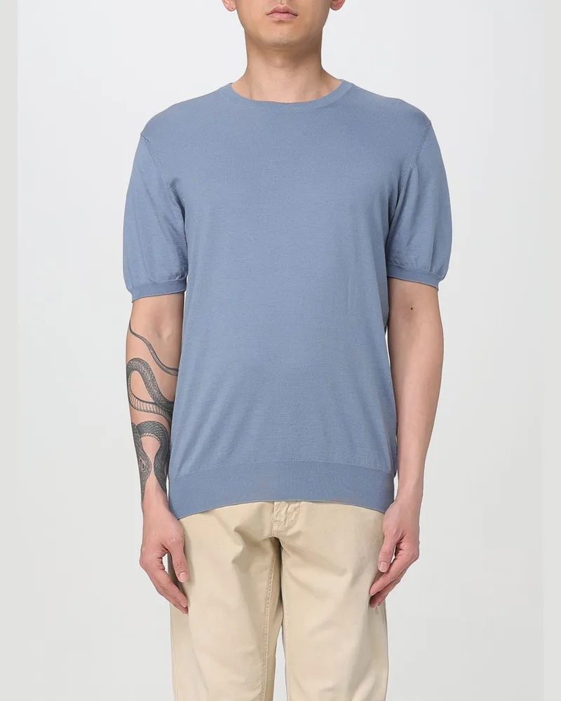 Kiton Polo herren Blau