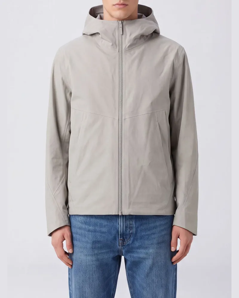 Arc'teryx Arris Kapuzen-Windbreakerjacke von aus Gore-Tex Grau