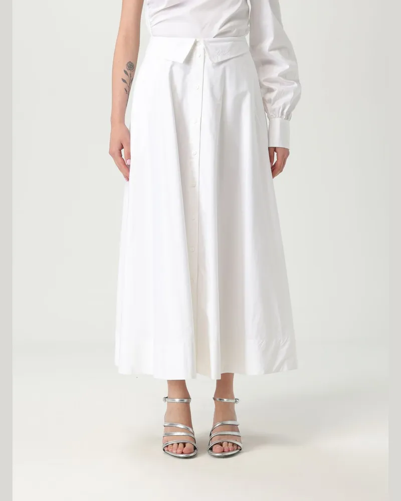 Karl Lagerfeld Rock damen Weiß