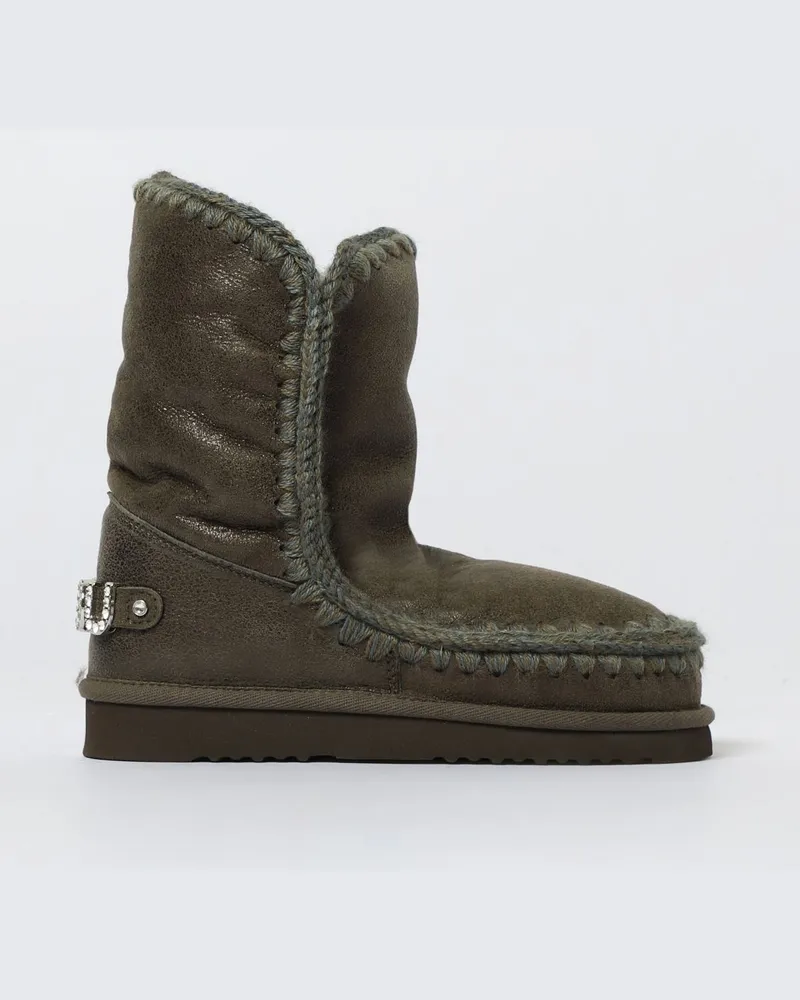 Mou Flache stiefeletten damen Grün