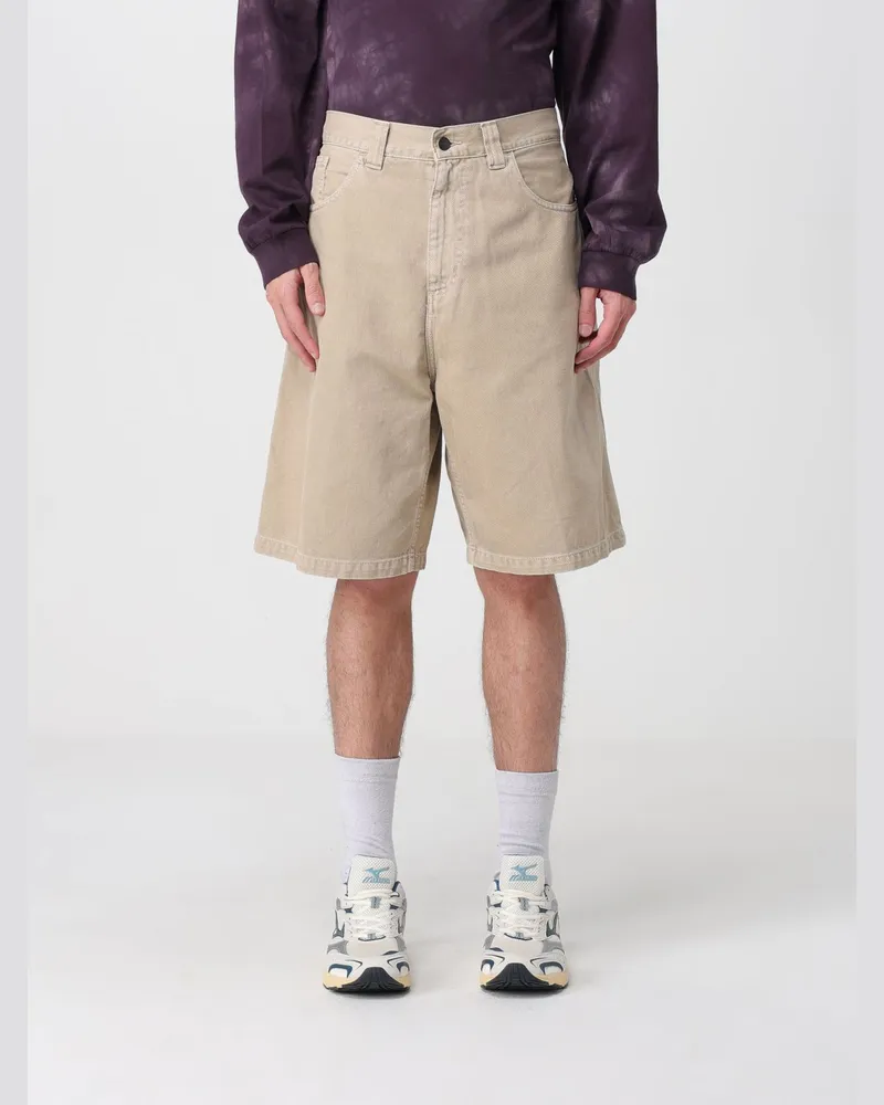 Carhartt WIP 5-Pocket-Jeansshorts Beige