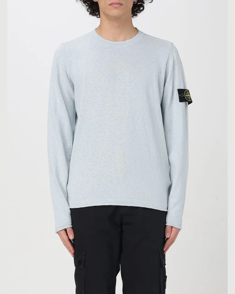 Stone Island Pullover herren Hellblau