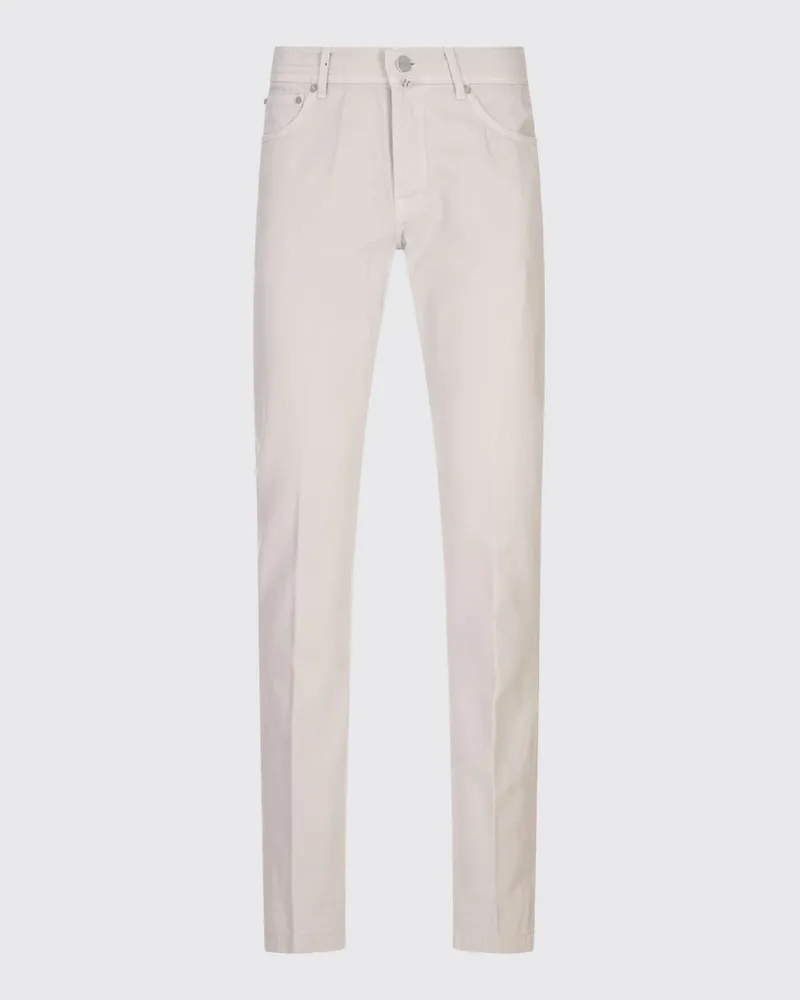 Kiton Hose herren Weiß