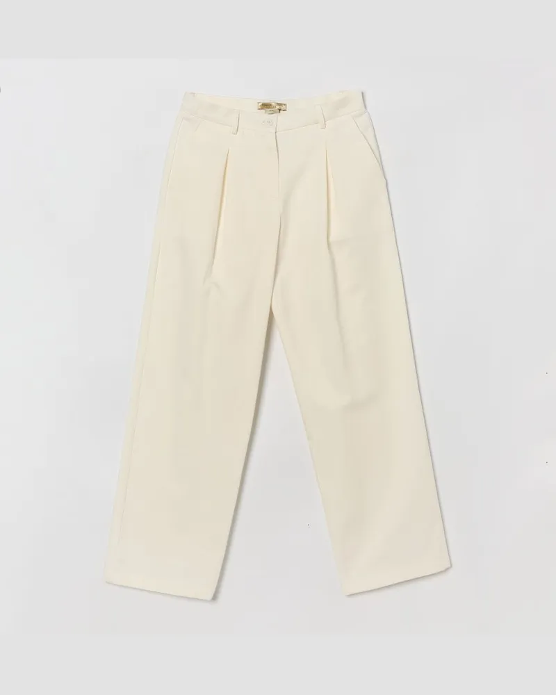 Stella McCartney Kids Baumwollhosen Ivory