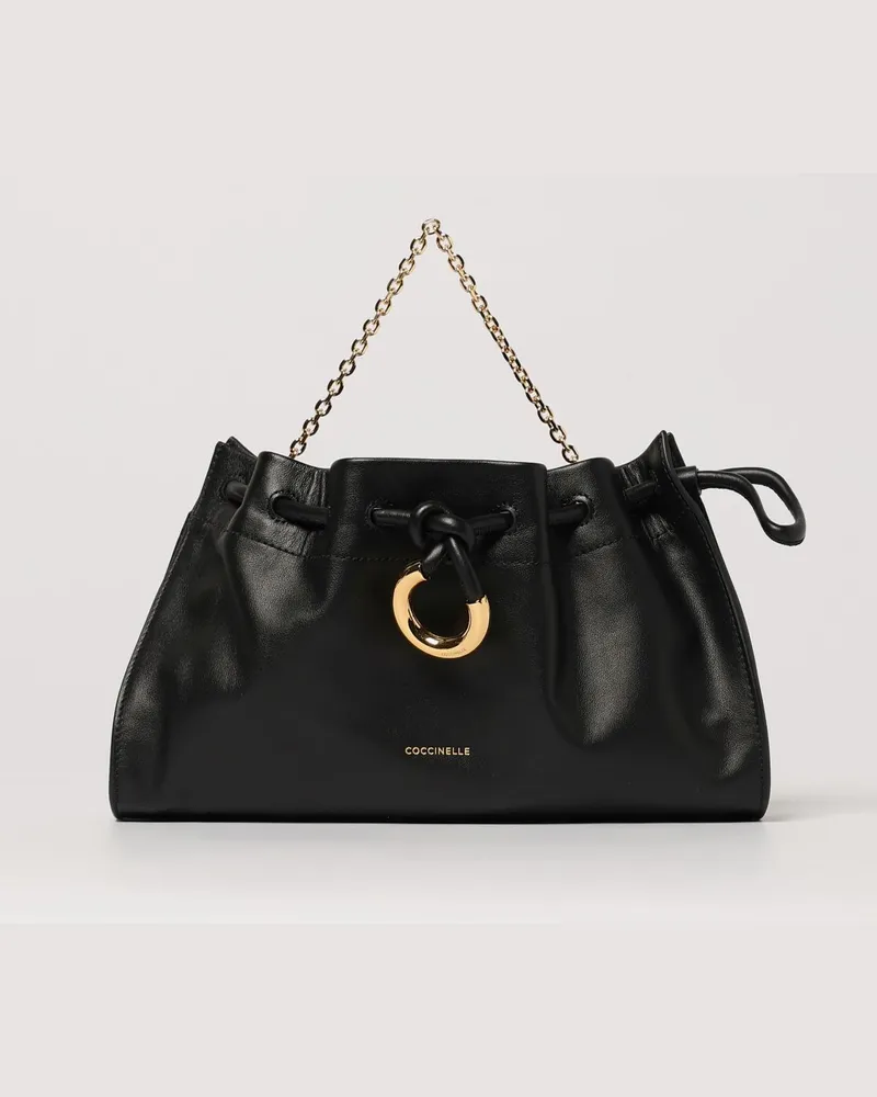Coccinelle Schultertasche damen Schwarz