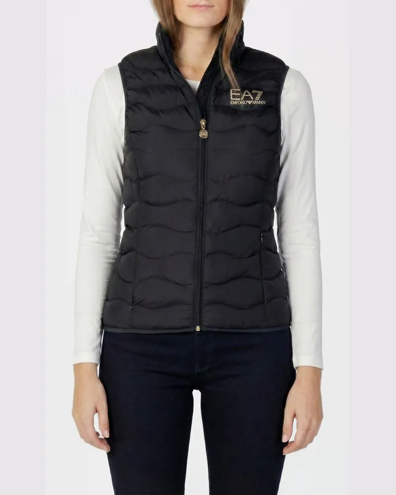 EA7 Weste damen Schwarz