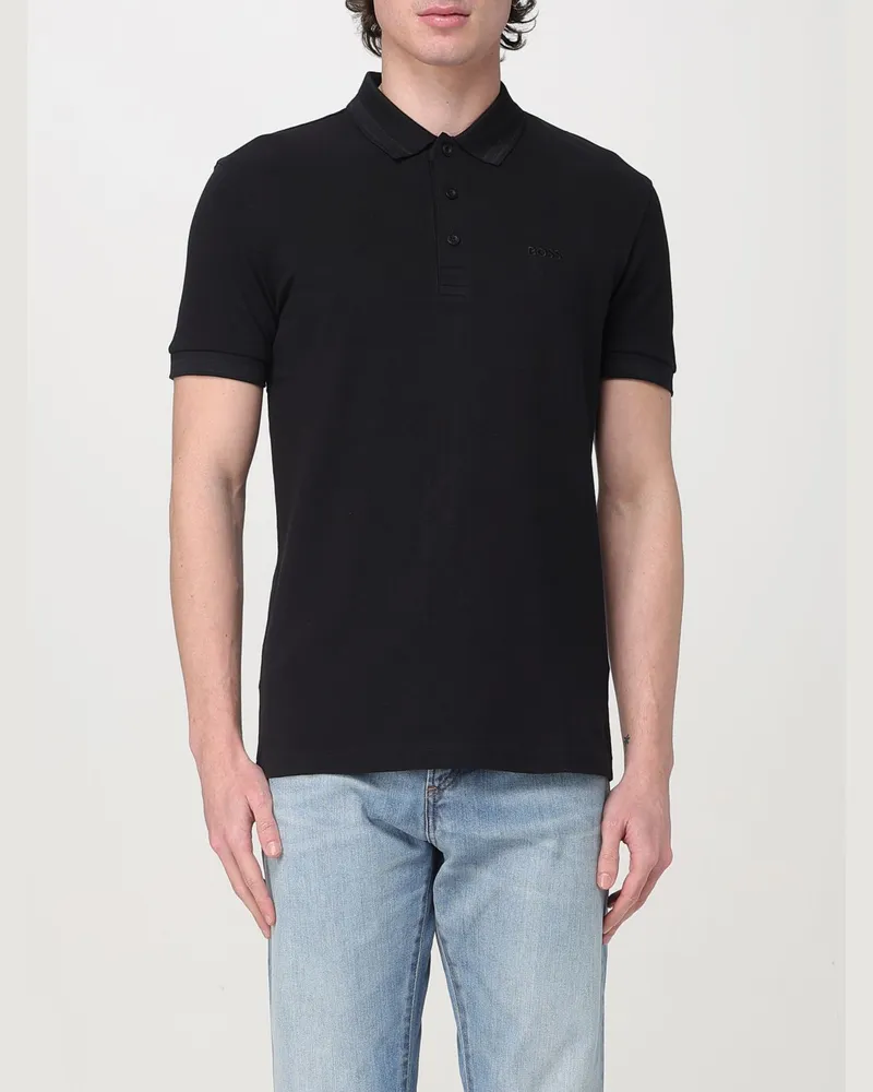 HUGO BOSS Polo herren Schwarz