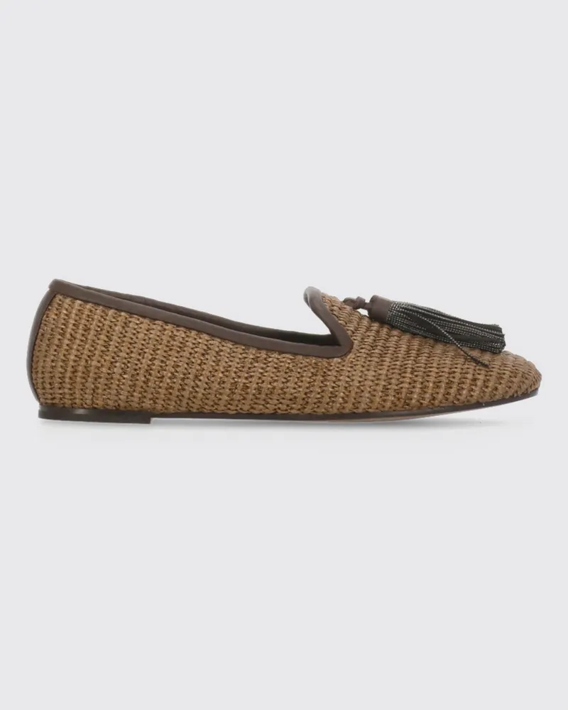 Brunello Cucinelli Schuhe damen Braun