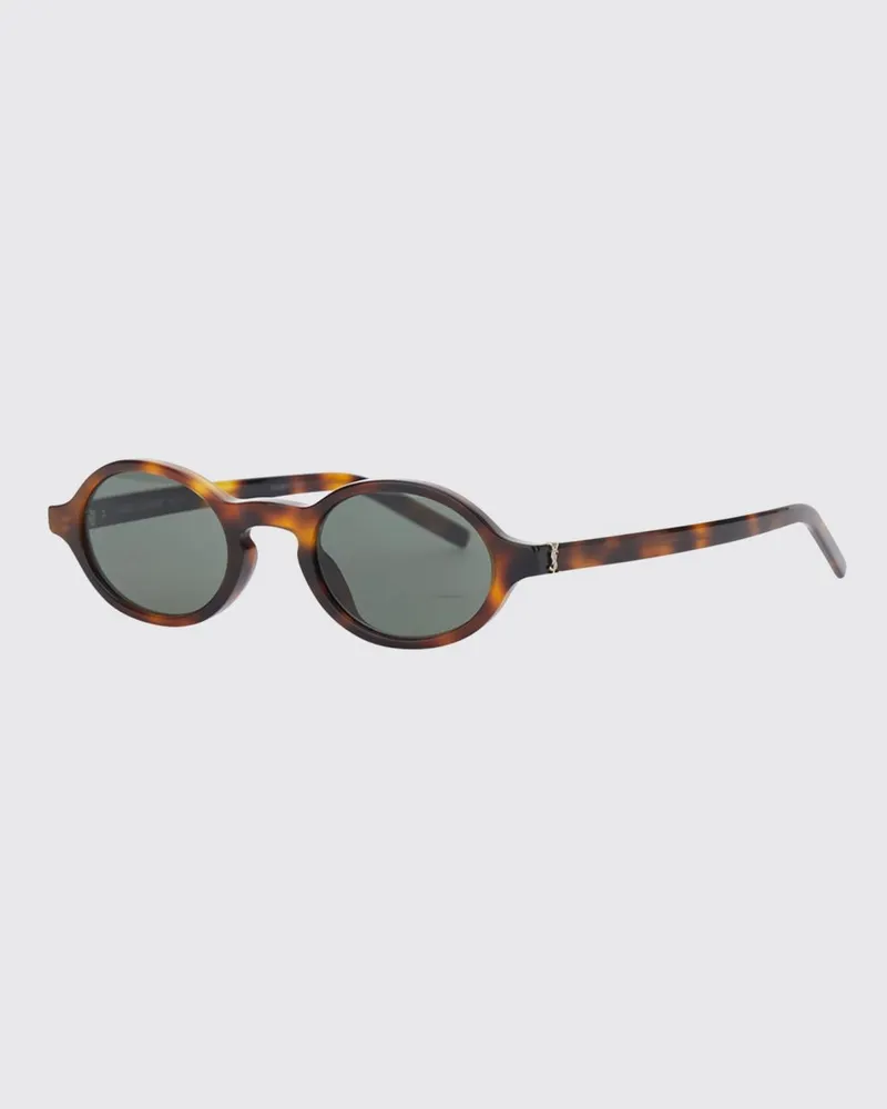 Saint Laurent SL M161 Sonnenbrille aus Acetat Grau