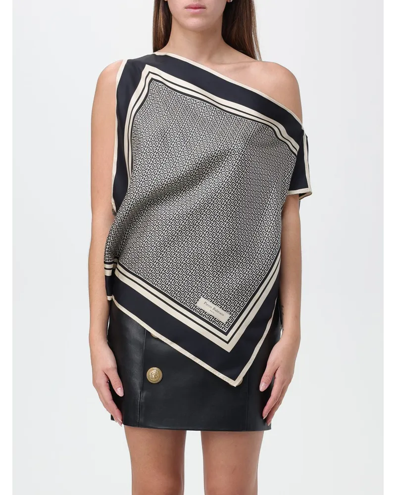 Balmain Top damen Ivory