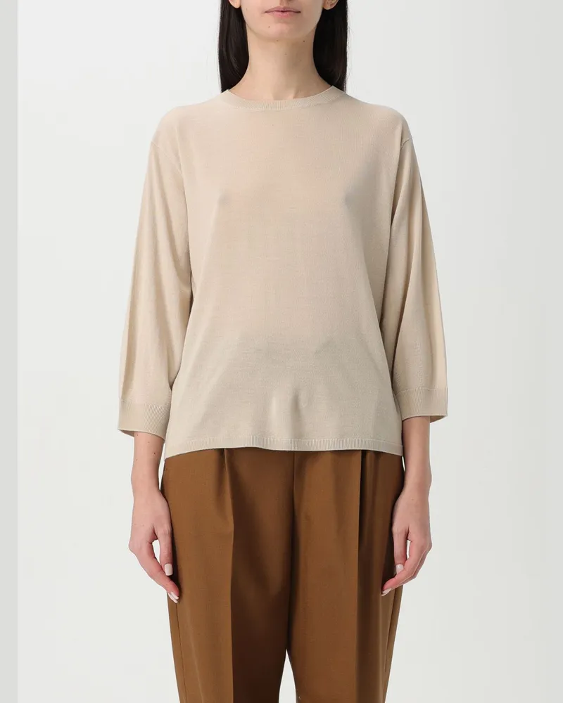 Max Mara Pullover damen Ecru