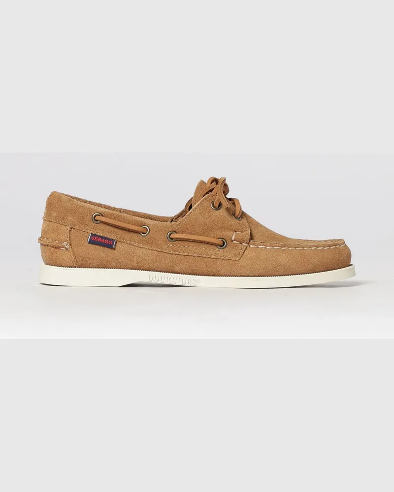 Sebago Portland Flesh Out Wildleder-Bootsschuhe Leder